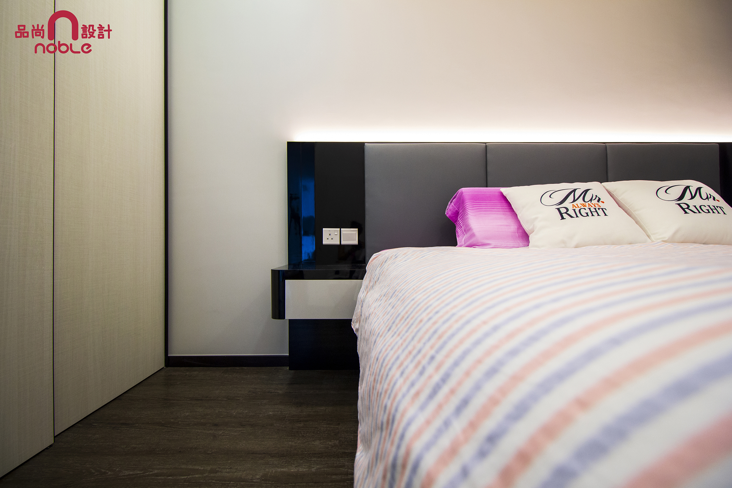 Contemporary, Modern Design - Bedroom - Condominium - Design by Noble Interior Design Pte Ltd