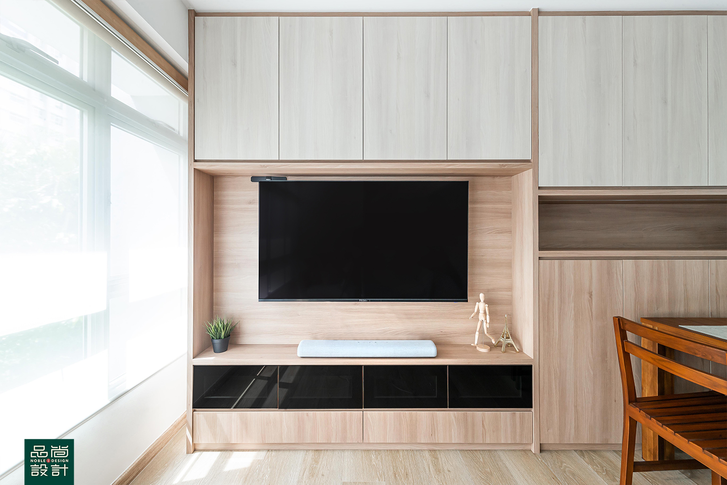 Scandinavian Design - Living Room - HDB 4 Room - Design by Noble Interior Design Pte Ltd