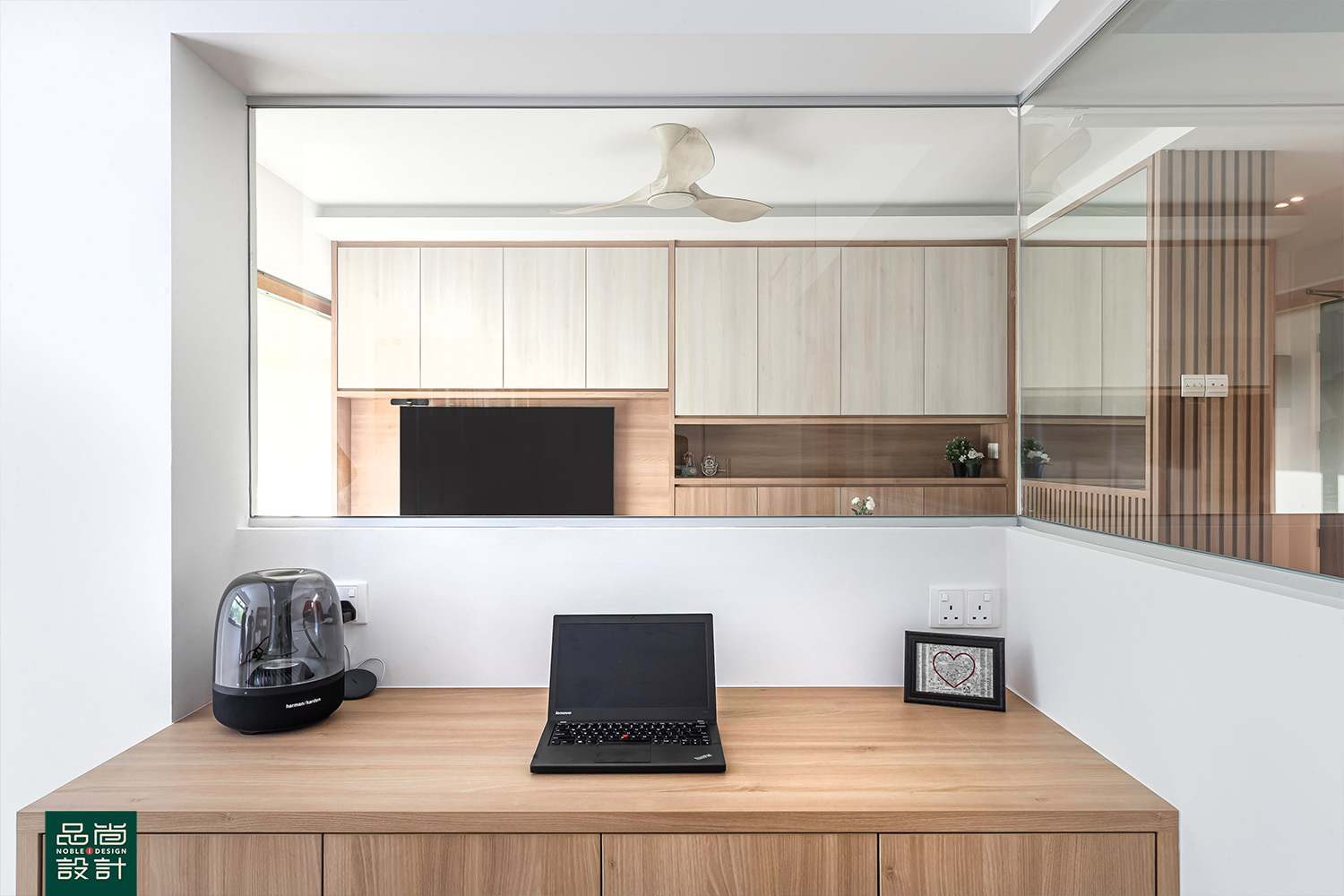 Scandinavian Design - Study Room - HDB 4 Room - Design by Noble Interior Design Pte Ltd
