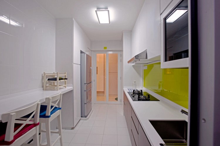 Contemporary, Minimalist Design - Kitchen - HDB 4 Room - Design by NorthWest Interior Design Pte Ltd