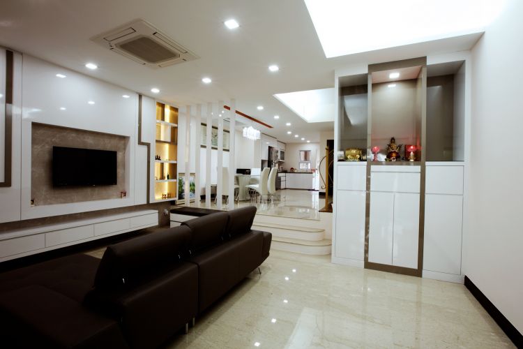 Contemporary, Minimalist Design - Living Room - Landed House - Design by NorthWest Interior Design Pte Ltd