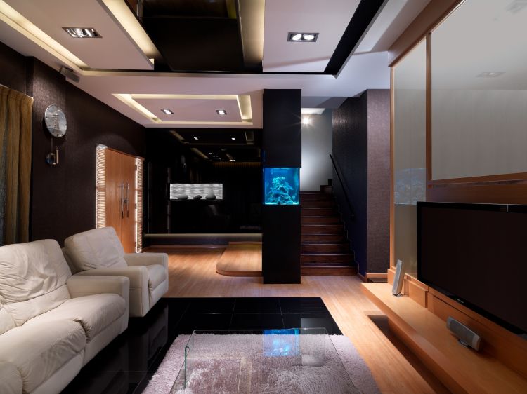 Contemporary, Retro Design - Living Room - Landed House - Design by NorthWest Interior Design Pte Ltd