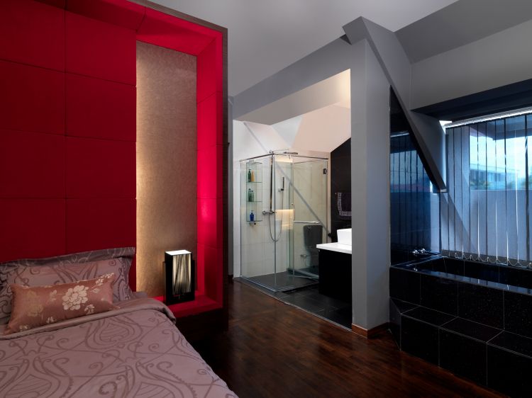 Contemporary, Retro Design - Bedroom - Landed House - Design by NorthWest Interior Design Pte Ltd