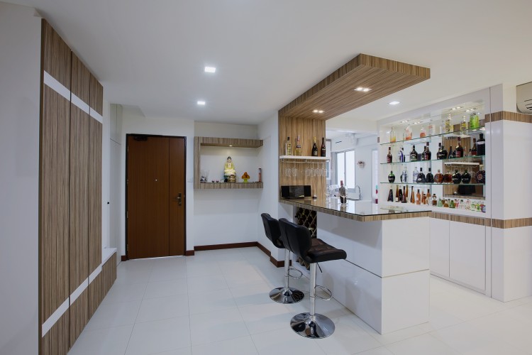 Classical, Modern Design - Living Room - HDB 4 Room - Design by NorthWest Interior Design Pte Ltd