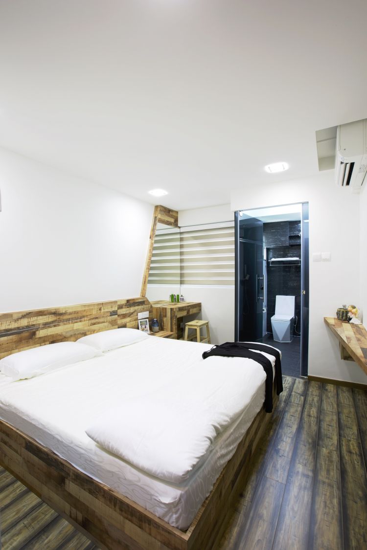Contemporary, Minimalist Design - Bedroom - HDB 3 Room - Design by NorthWest Interior Design Pte Ltd