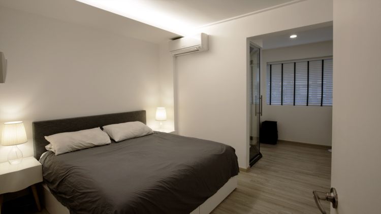Contemporary, Country Design - Bedroom - HDB 4 Room - Design by NorthWest Interior Design Pte Ltd
