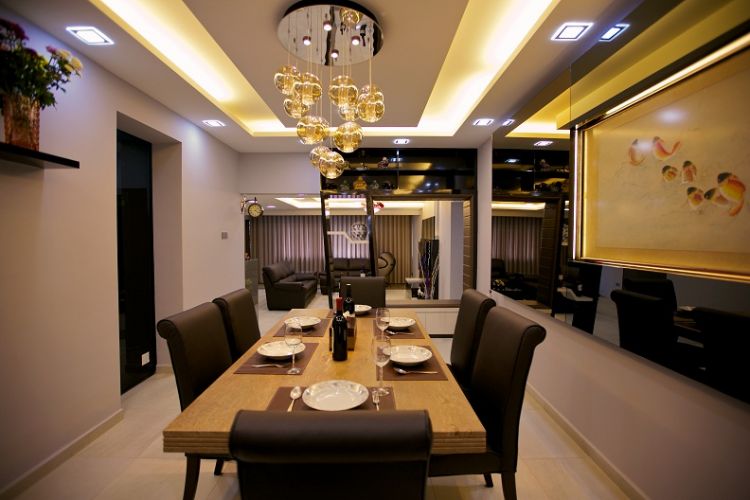Contemporary, Modern Design - Dining Room - Condominium - Design by NorthWest Interior Design Pte Ltd