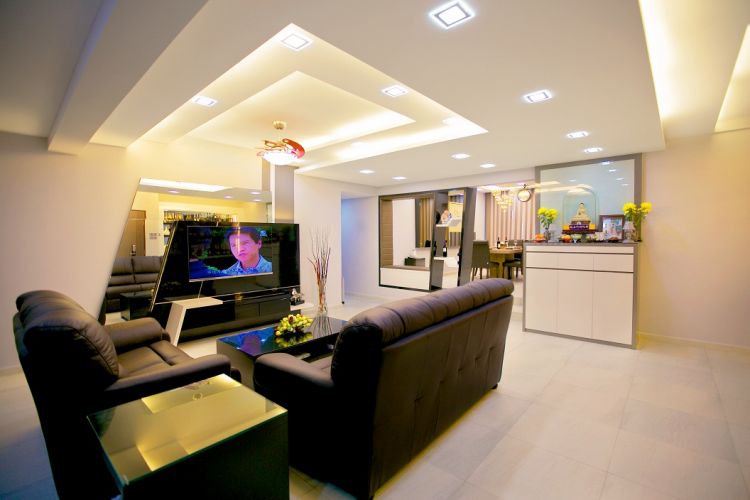 Contemporary, Modern Design - Living Room - Condominium - Design by NorthWest Interior Design Pte Ltd