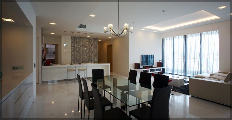Contemporary, Modern, Scandinavian Design - Dining Room - Condominium - Design by NorthWest Interior Design Pte Ltd