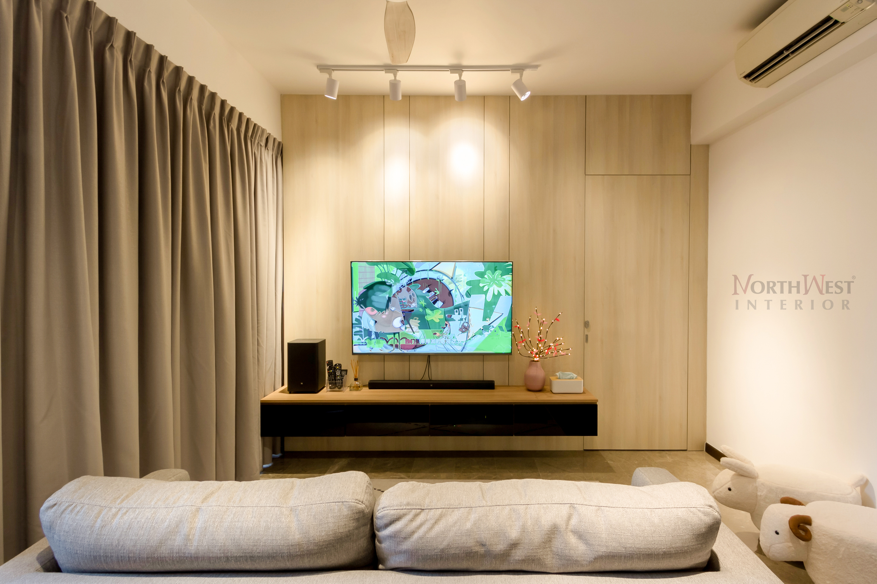 Contemporary, Minimalist Design - Living Room - Condominium - Design by NorthWest Interior Design Pte Ltd