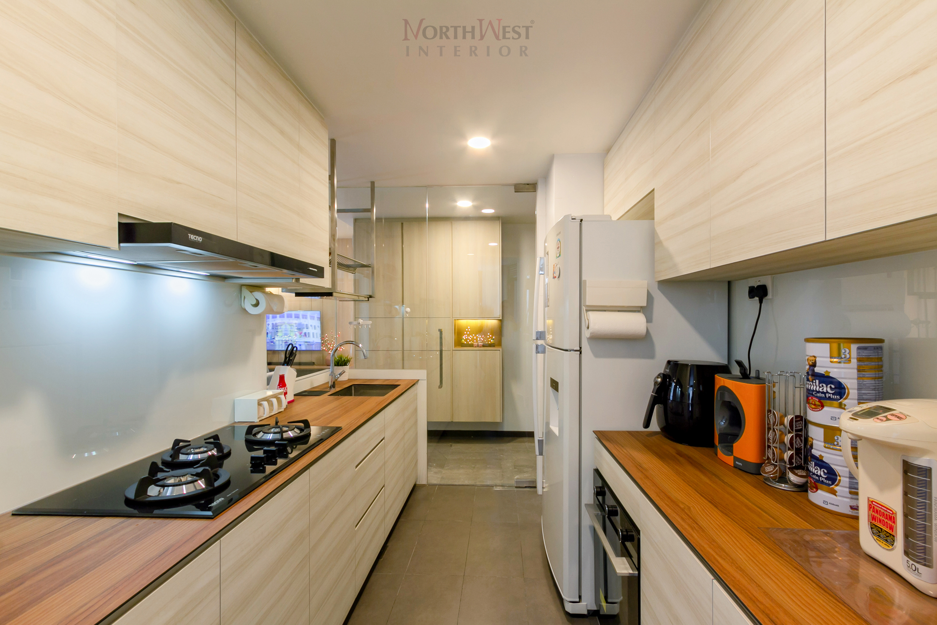 Contemporary, Minimalist Design - Kitchen - Condominium - Design by NorthWest Interior Design Pte Ltd