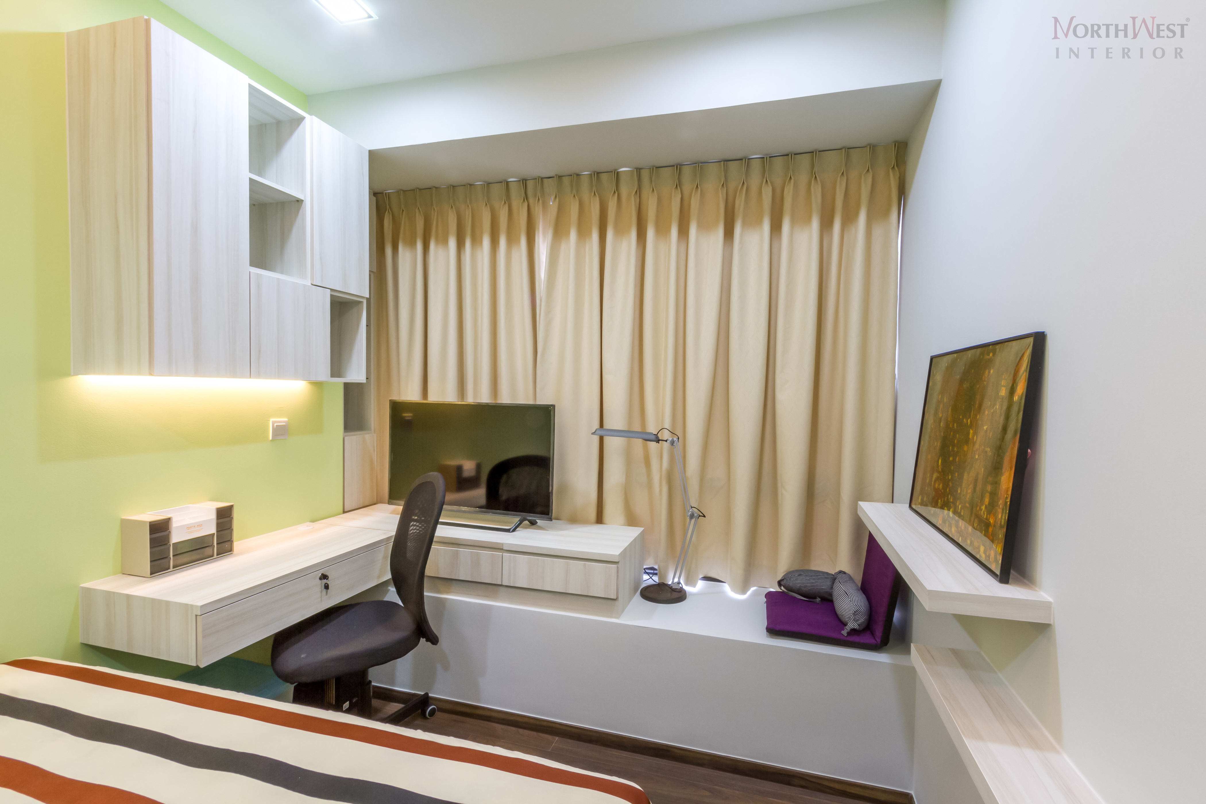 Contemporary Design - Bedroom - Condominium - Design by NorthWest Interior Design Pte Ltd