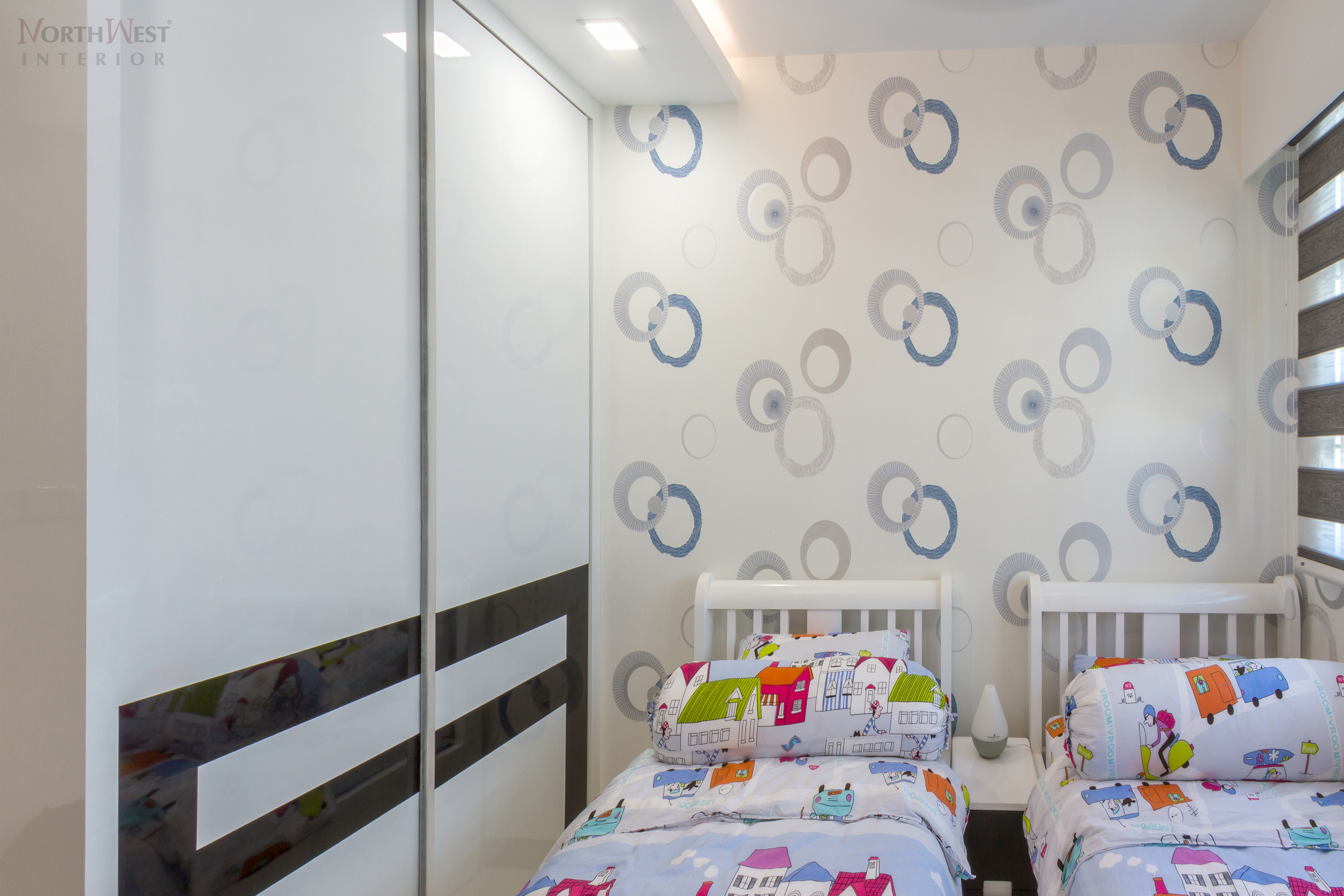 Contemporary, Modern Design - Bedroom - HDB 4 Room - Design by NorthWest Interior Design Pte Ltd