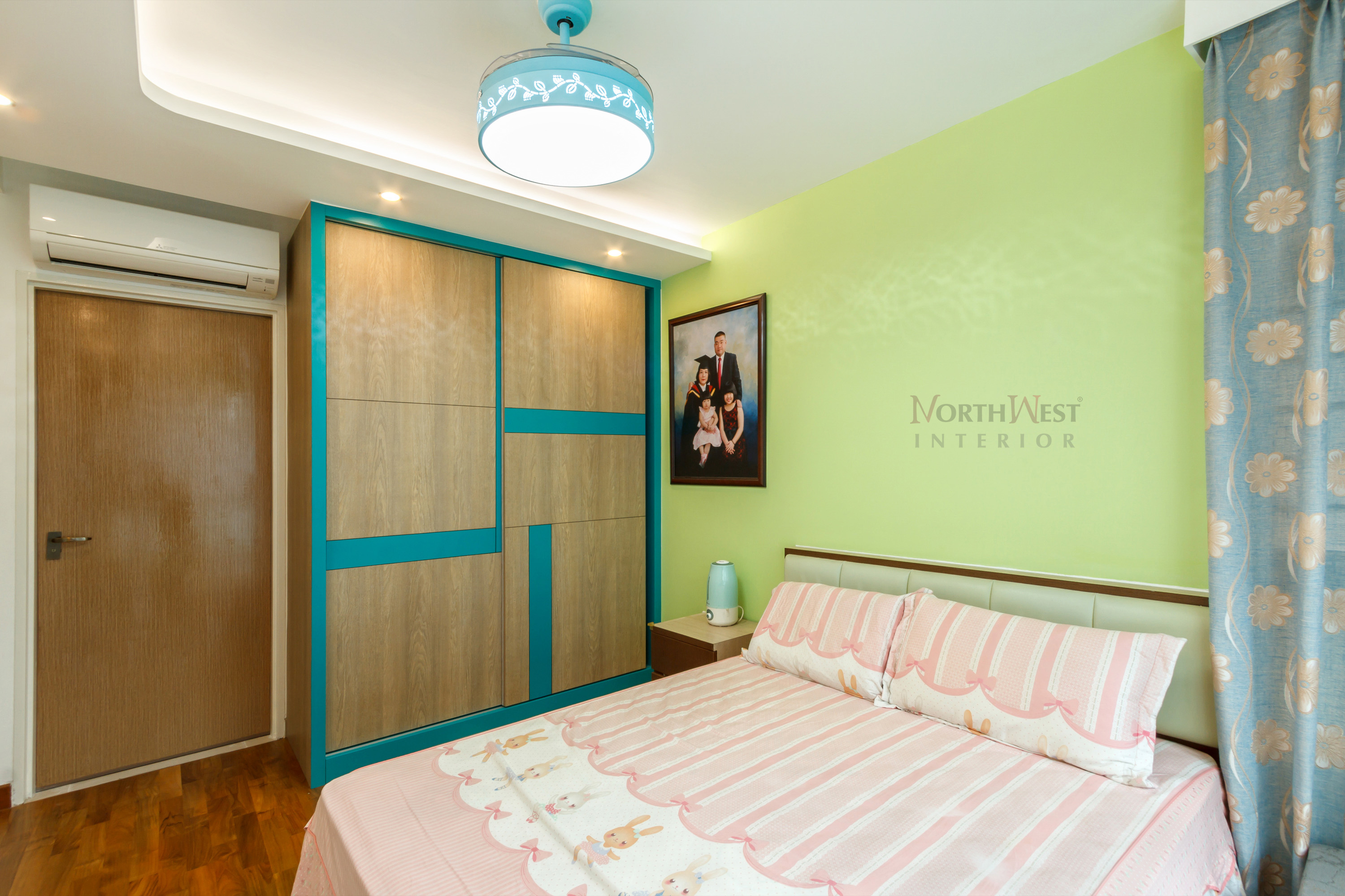 Contemporary, Oriental Design - Bedroom - HDB 5 Room - Design by NorthWest Interior Design Pte Ltd