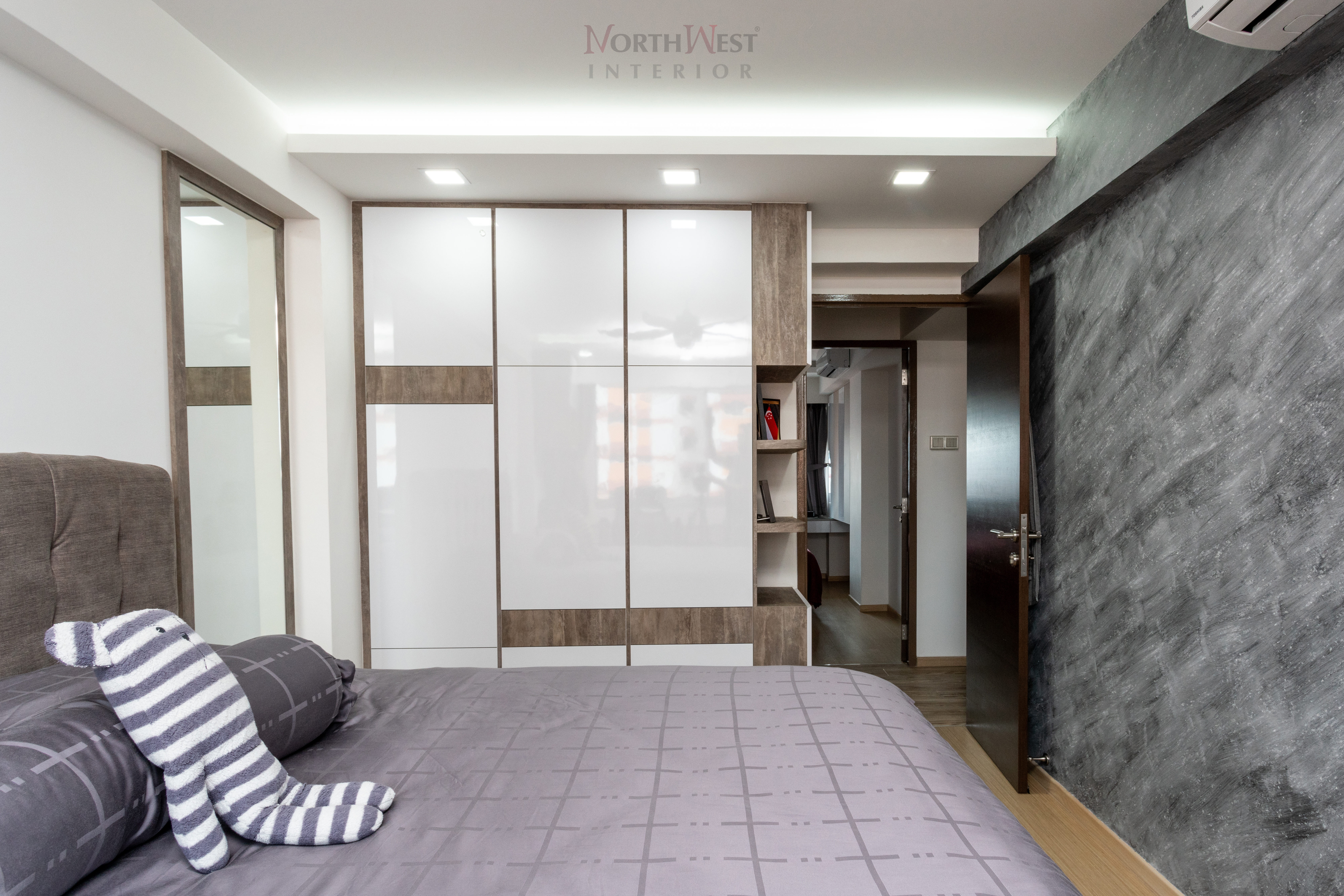 Contemporary, Scandinavian Design - Bedroom - HDB 5 Room - Design by NorthWest Interior Design Pte Ltd