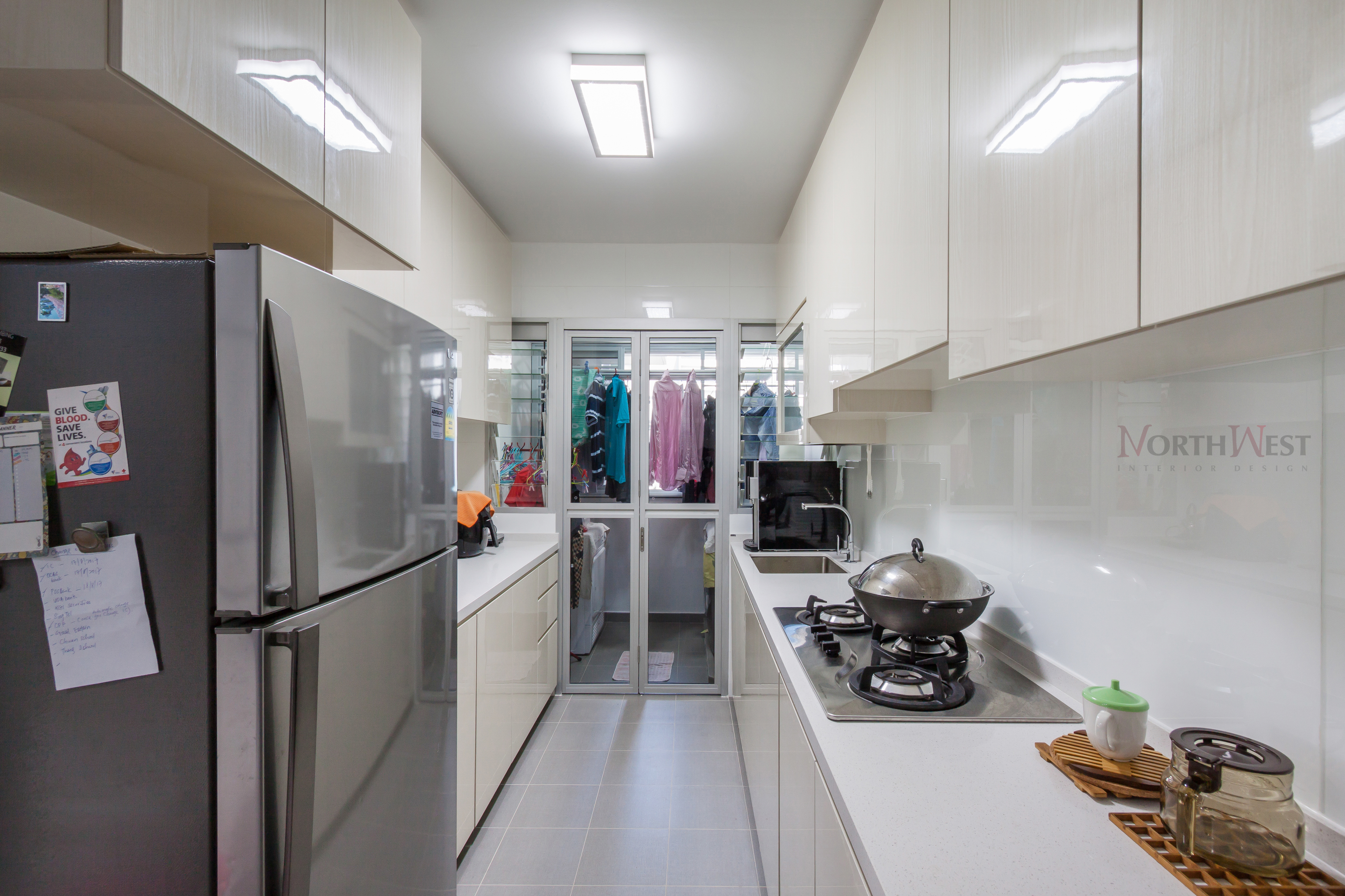 Contemporary, Modern Design - Kitchen - HDB 5 Room - Design by NorthWest Interior Design Pte Ltd