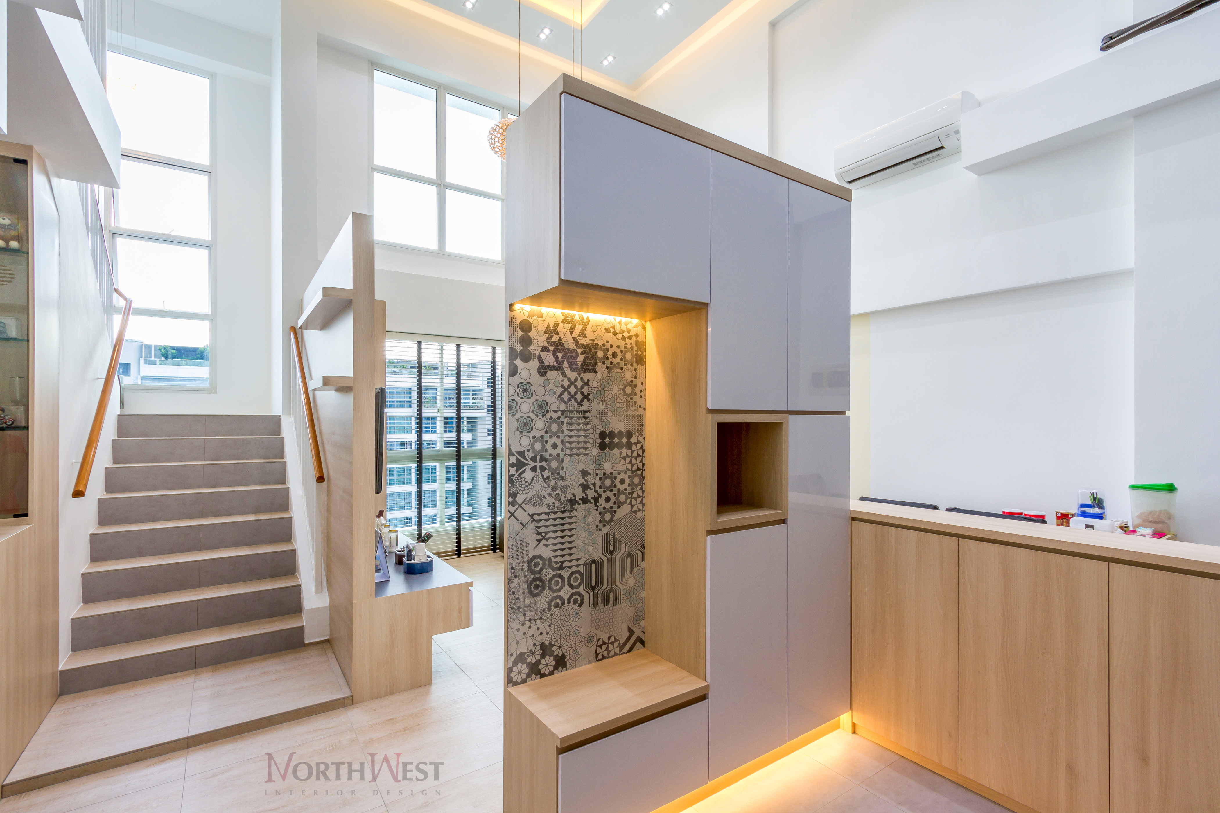 Contemporary, Minimalist Design - Living Room - HDB 5 Room - Design by NorthWest Interior Design Pte Ltd