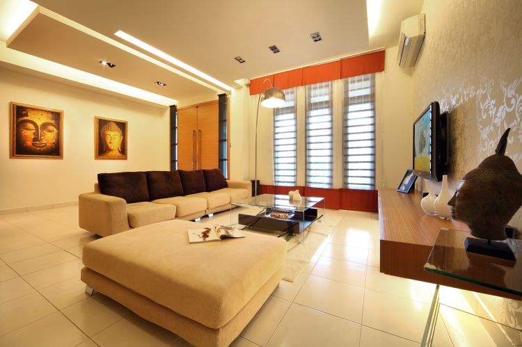 Contemporary, Modern Design - Living Room - Landed House - Design by NorthWest Interior Design Pte Ltd