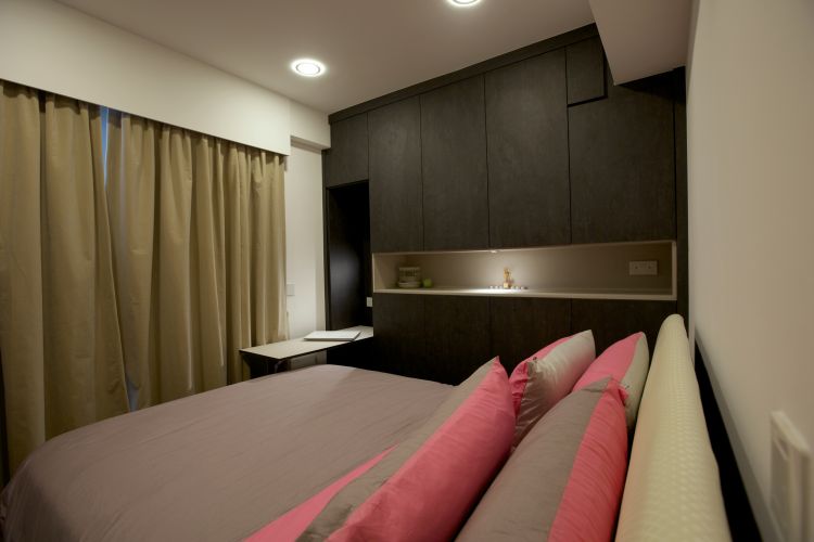 Contemporary, Rustic Design - Bedroom - Landed House - Design by NorthWest Interior Design Pte Ltd