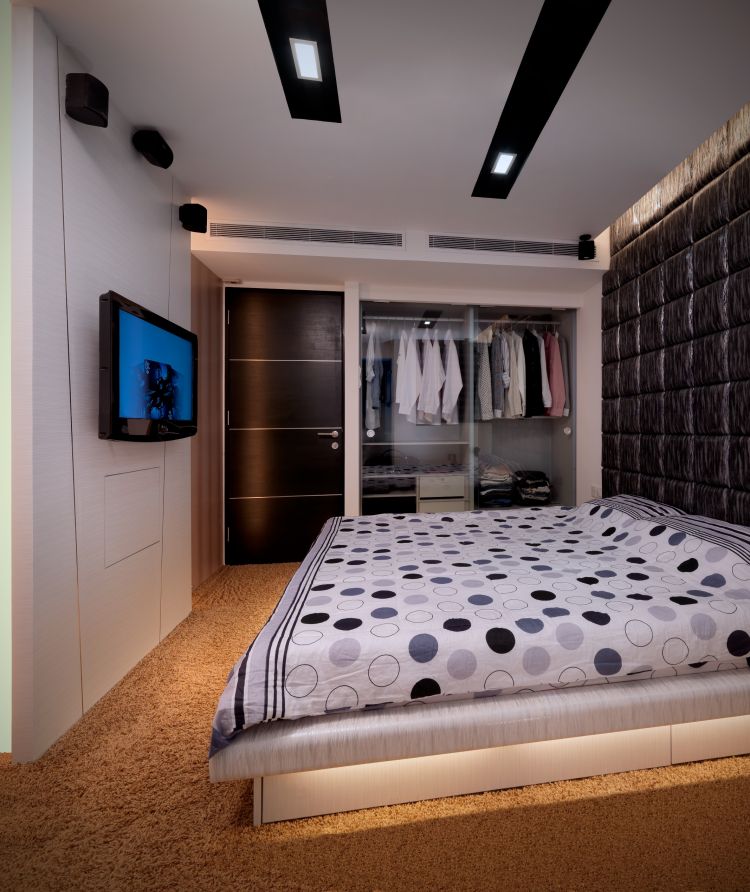 Contemporary, Modern Design - Bedroom - HDB 3 Room - Design by NorthWest Interior Design Pte Ltd