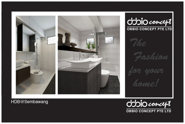 Contemporary, Minimalist, Scandinavian Design - Bathroom - HDB 4 Room - Design by obbio concept pte ltd