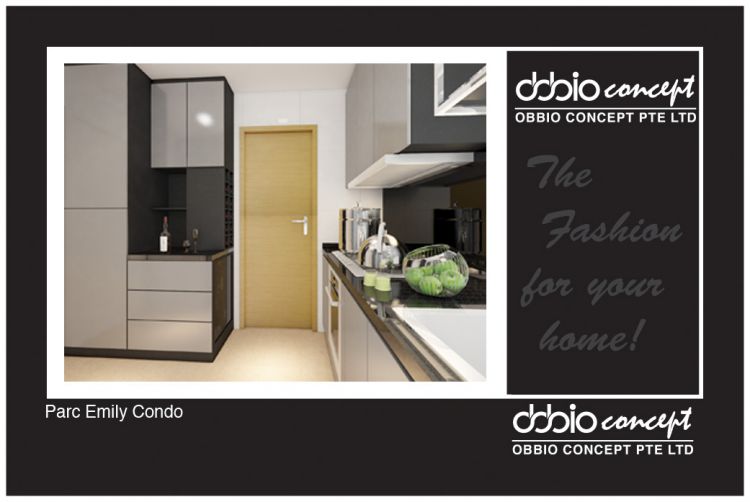 Minimalist, Modern Design - Kitchen - Condominium - Design by obbio concept pte ltd