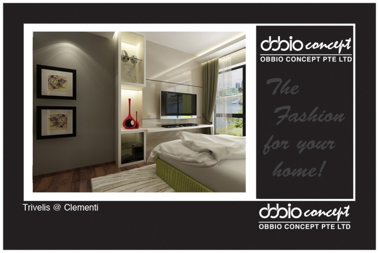 Contemporary, Modern Design - Bedroom - HDB 4 Room - Design by obbio concept pte ltd