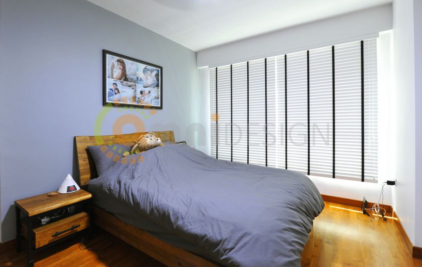 Scandinavian Design - Bedroom - HDB 4 Room - Design by Omni Design Pte Ltd