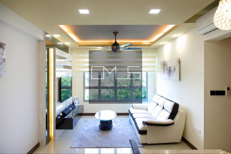 Contemporary, Modern Design - Living Room - HDB 4 Room - Design by Omus Living