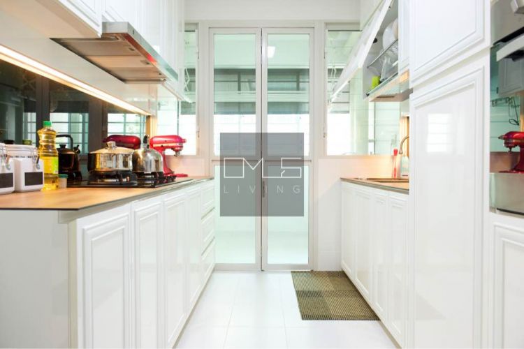 Minimalist, Modern Design - Kitchen - HDB 5 Room - Design by Omus Living