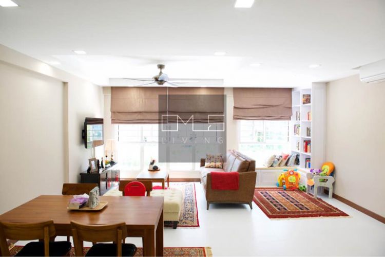 Minimalist, Modern Design - Living Room - HDB 5 Room - Design by Omus Living