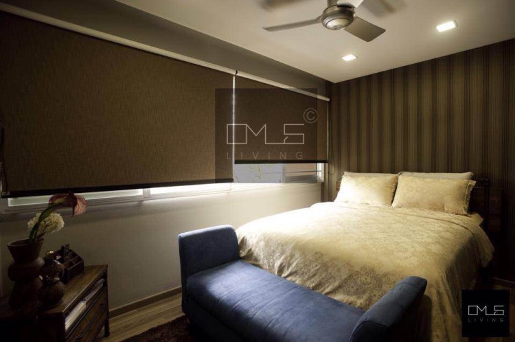 Contemporary, Rustic Design - Bedroom - HDB Executive Apartment - Design by Omus Living