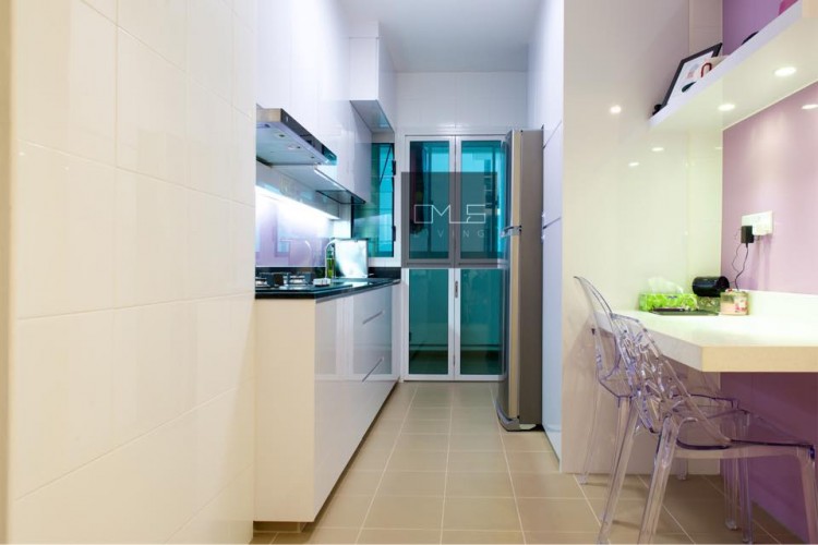 Minimalist, Modern Design - Kitchen - HDB 4 Room - Design by Omus Living