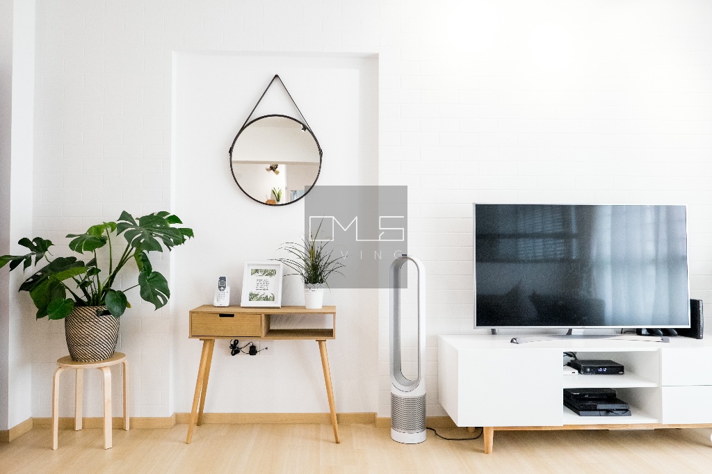 Scandinavian Design - Living Room - HDB 5 Room - Design by Omus Living