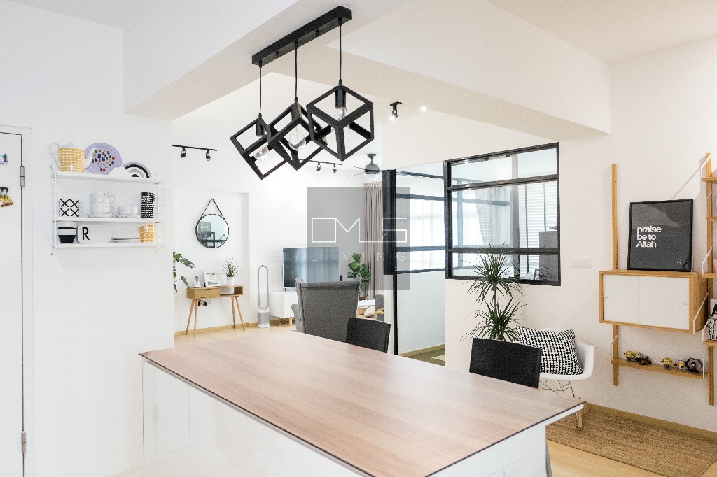 Scandinavian Design - Kitchen - HDB 5 Room - Design by Omus Living