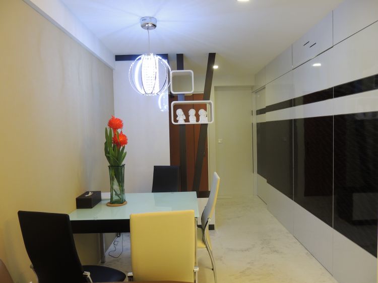 Contemporary, Minimalist Design - Dining Room - HDB 5 Room - Design by Orient Reno