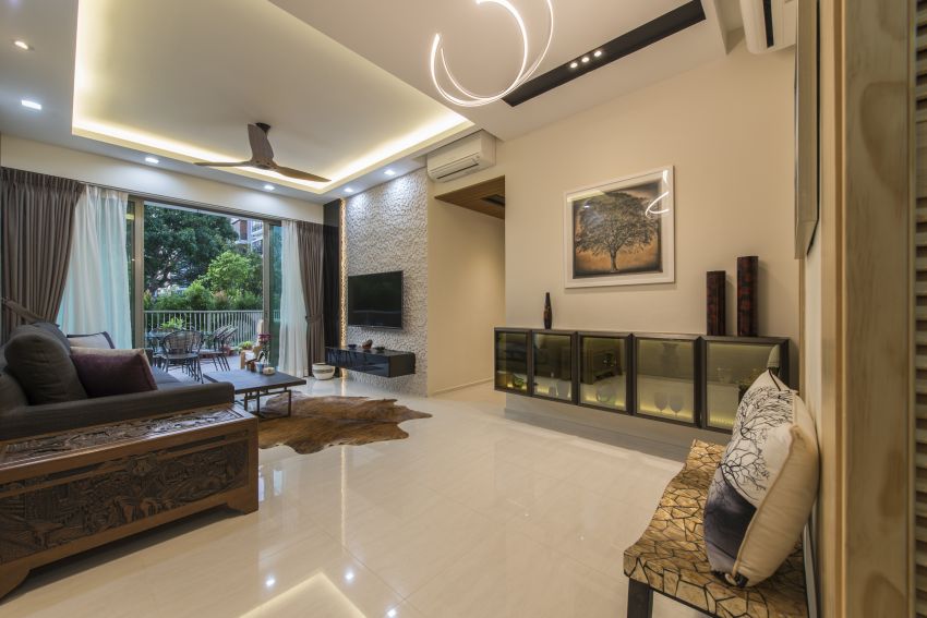Contemporary, Minimalist, Modern Design - Living Room - Condominium - Design by Outlook Interior Pte Ltd