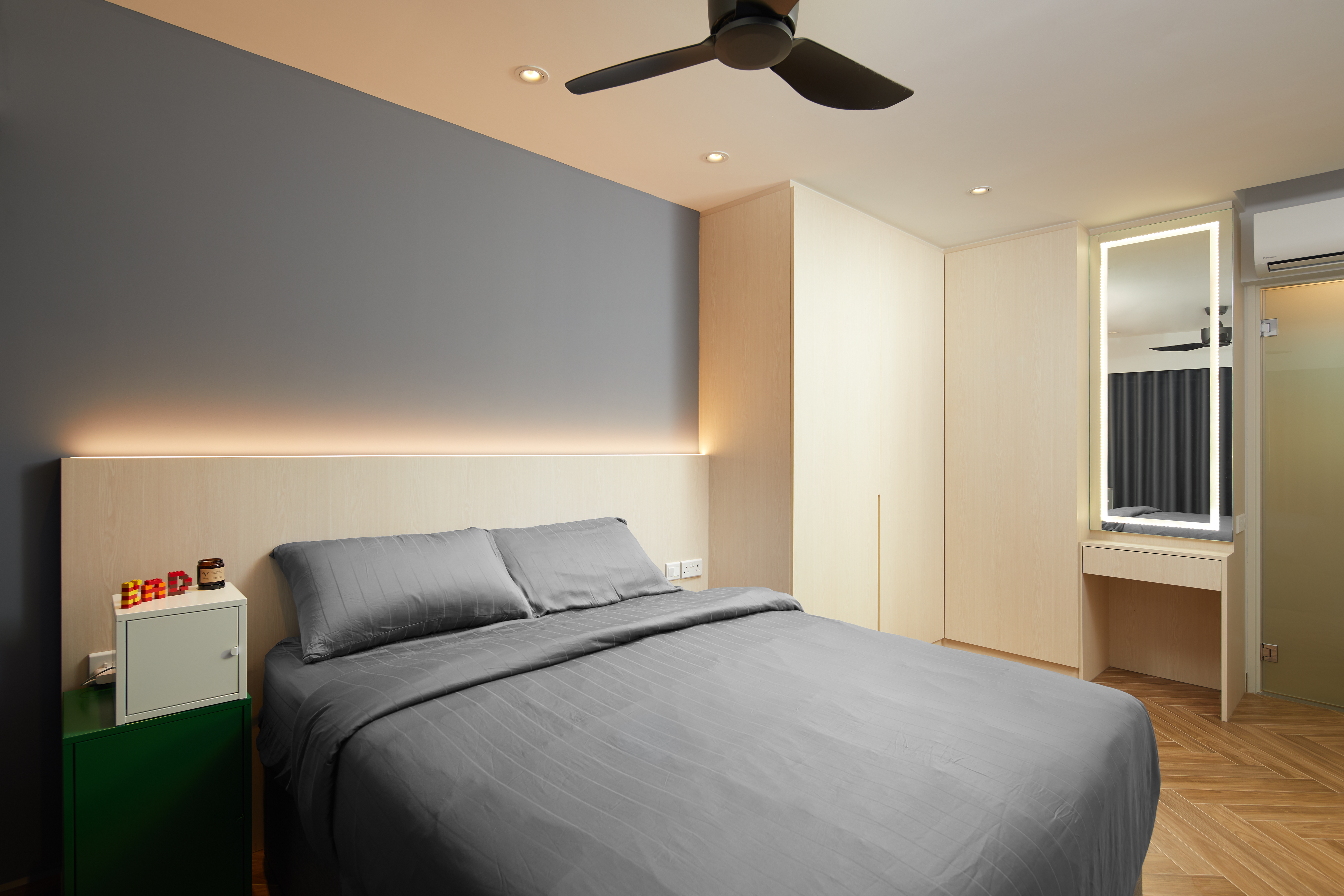 Scandinavian Design - Bedroom - HDB 5 Room - Design by Ovon Design Pte Ltd