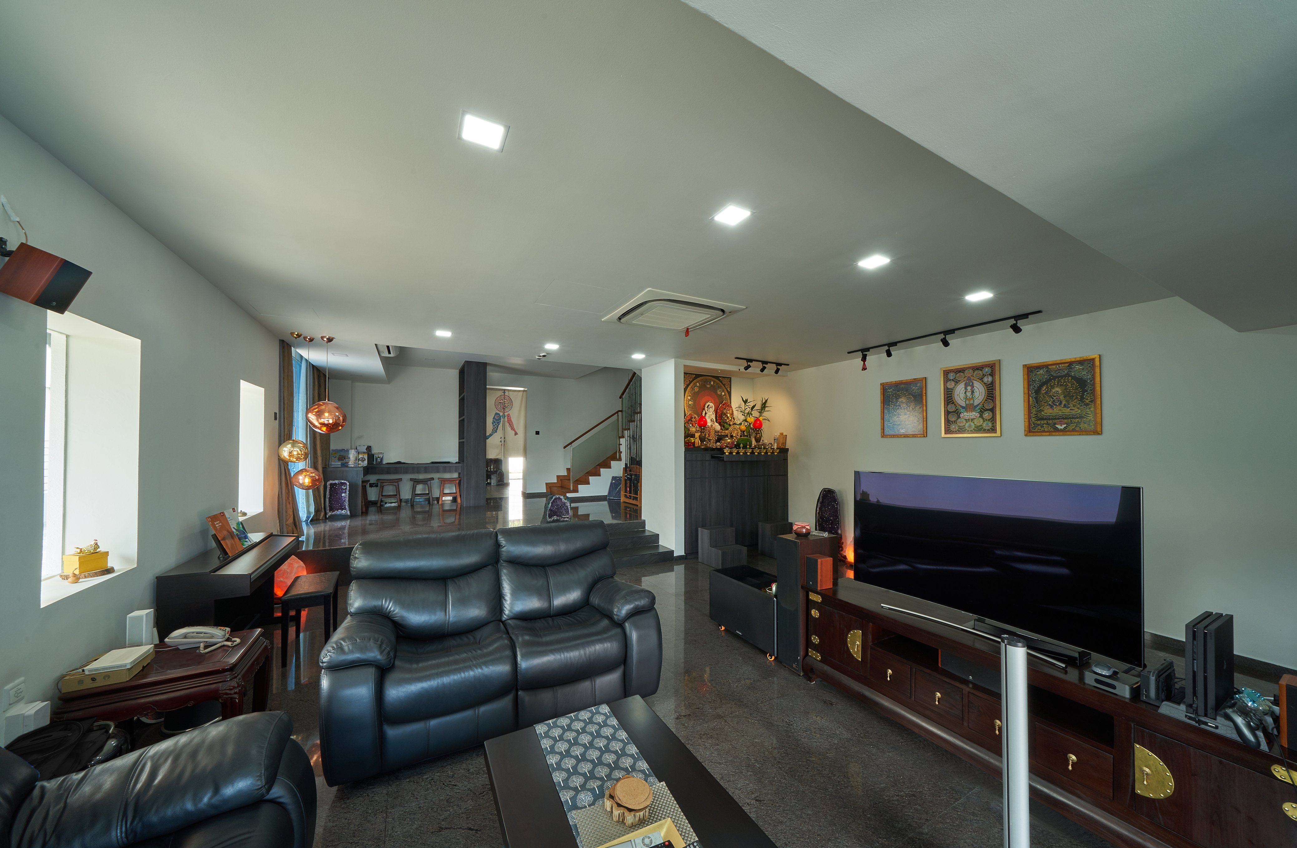 Modern Design - Living Room - Landed House - Design by Ovon Design Pte Ltd
