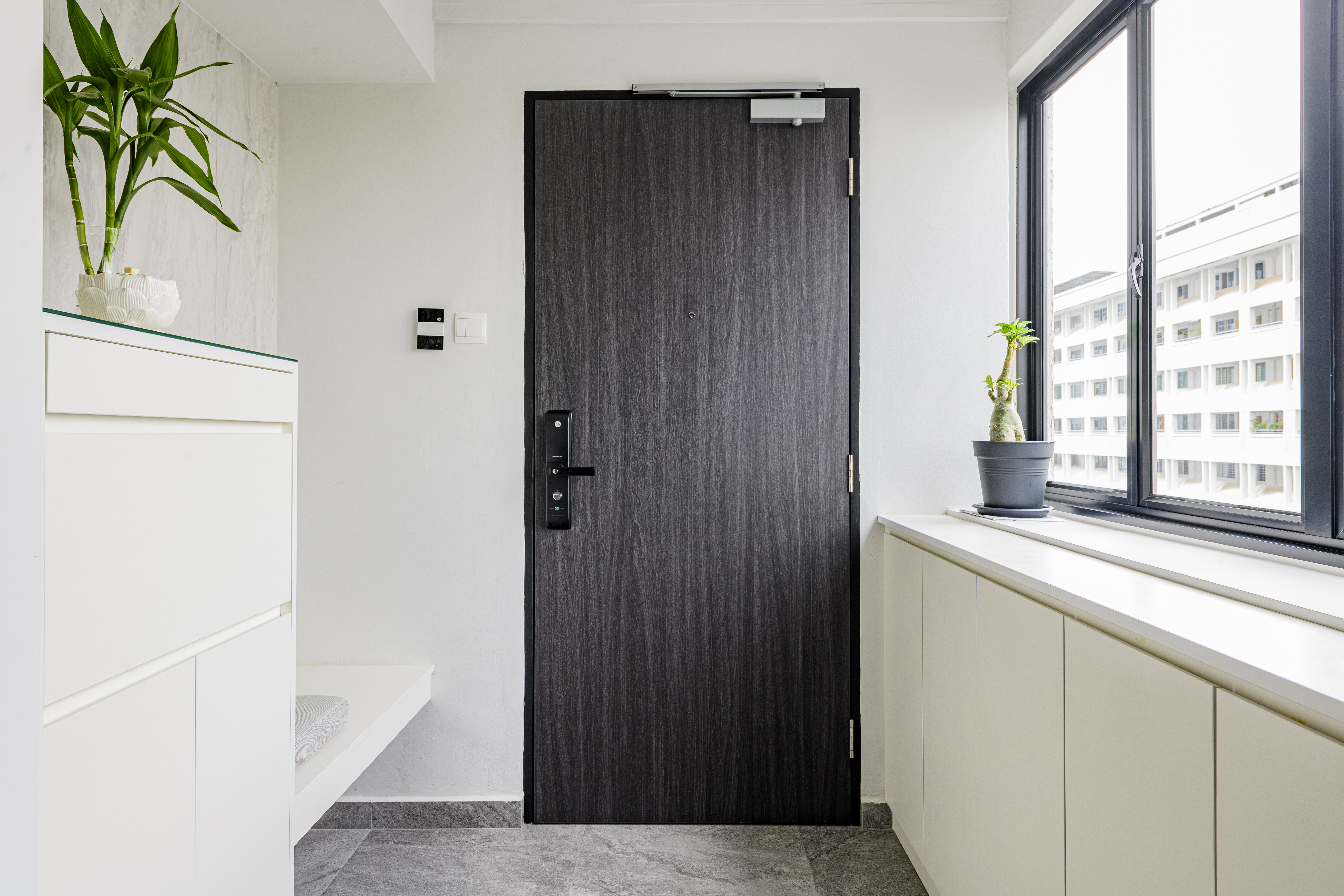 Contemporary Design - Living Room - HDB Executive Apartment - Design by Ovon Design Pte Ltd