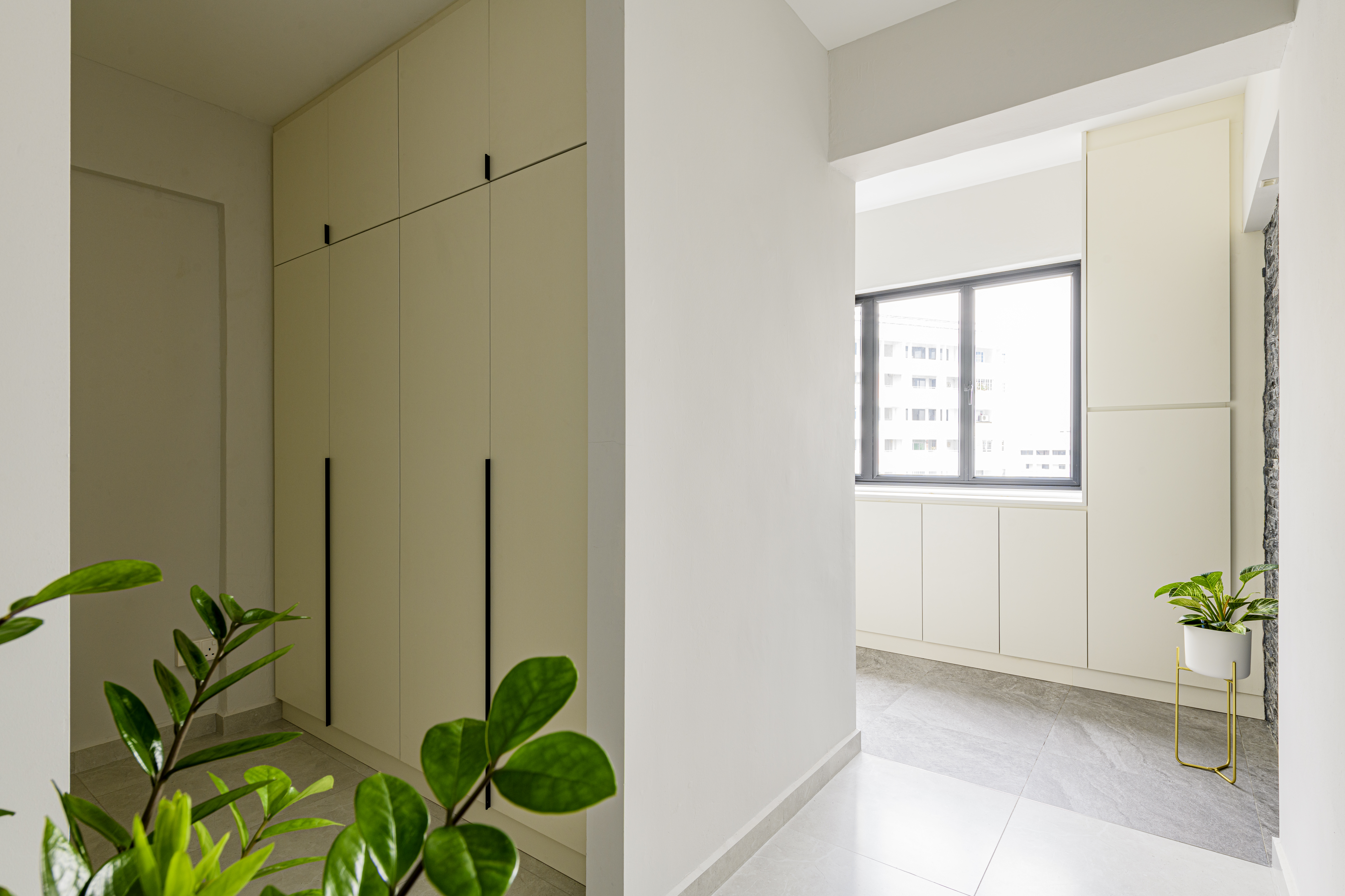 Contemporary Design - Living Room - HDB Executive Apartment - Design by Ovon Design Pte Ltd