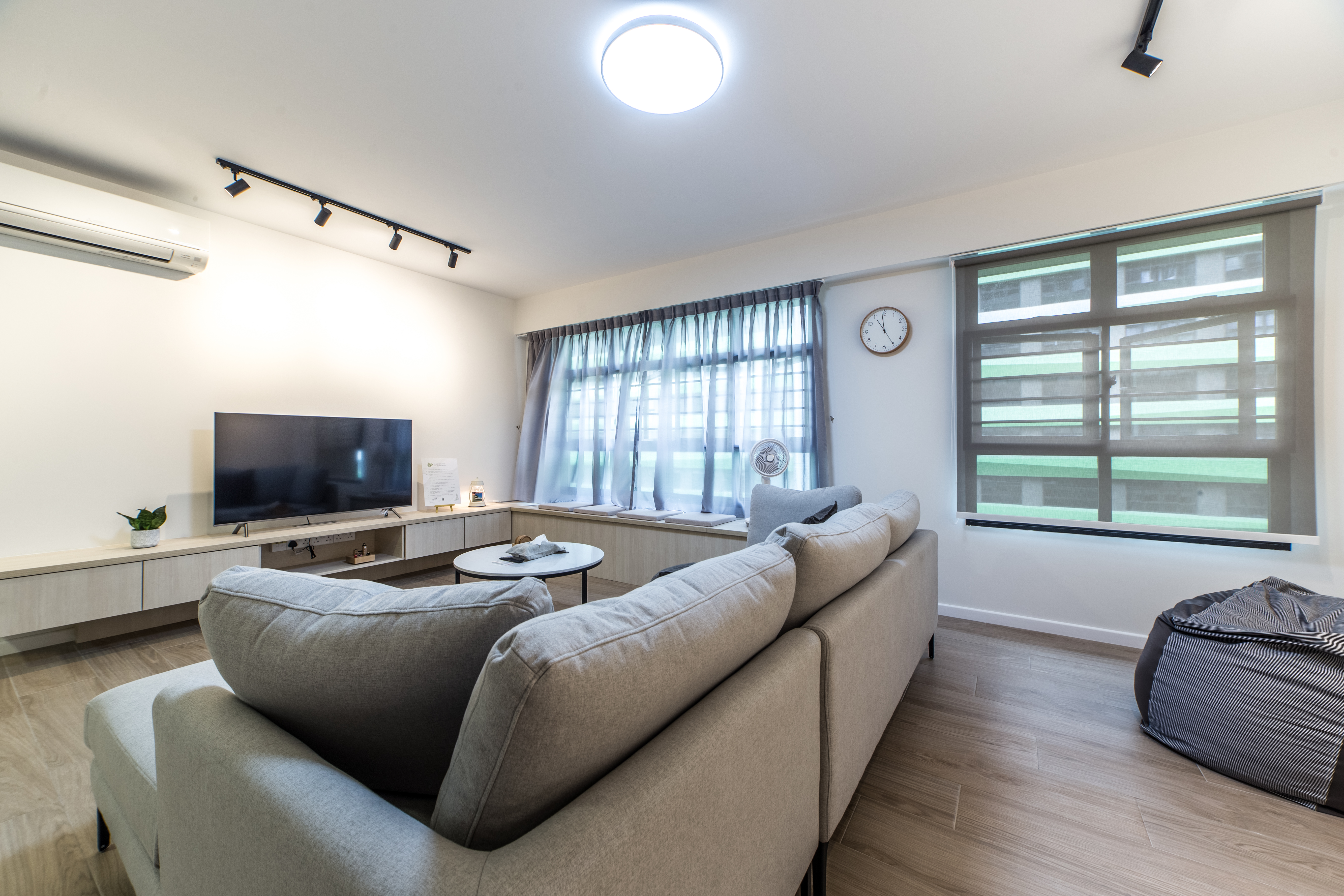 Scandinavian Design - Living Room - HDB 5 Room - Design by Ovon Design Pte Ltd