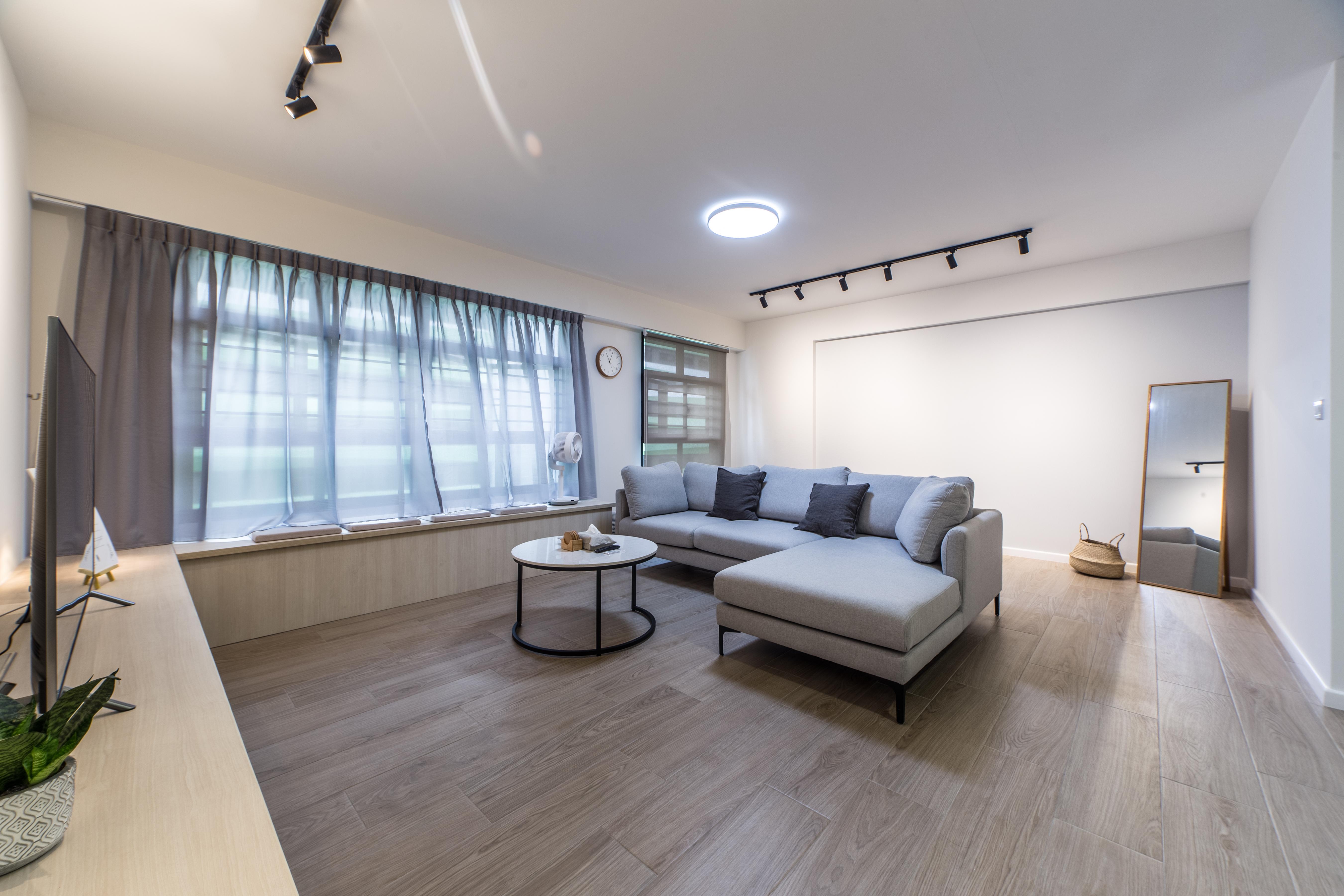 Scandinavian Design - Living Room - HDB 5 Room - Design by Ovon Design Pte Ltd