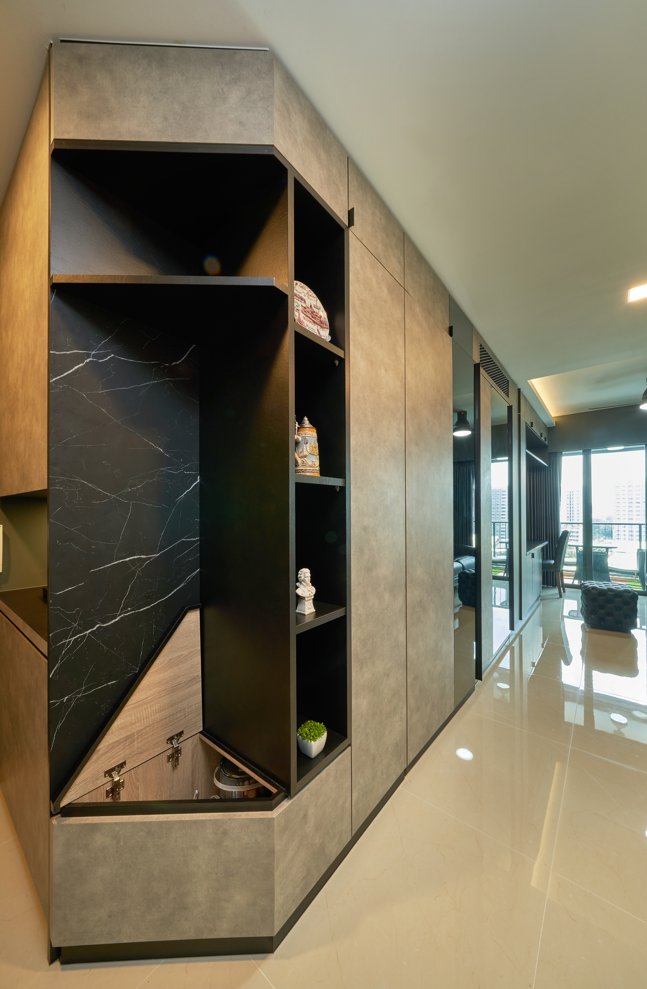Contemporary Design - Living Room - Condominium - Design by Ovon Design Pte Ltd