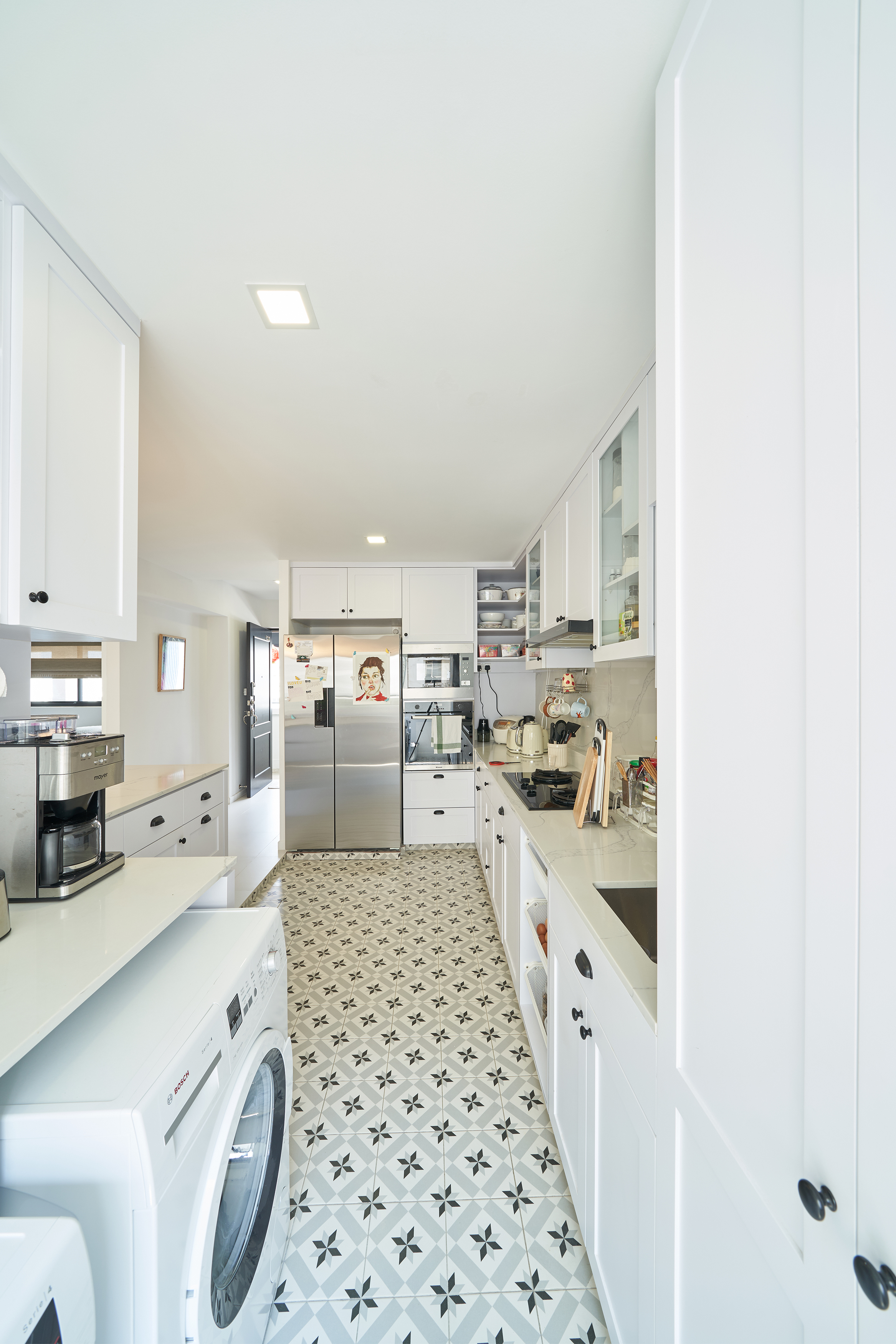 Modern Design - Kitchen - HDB Executive Apartment - Design by Ovon Design Pte Ltd