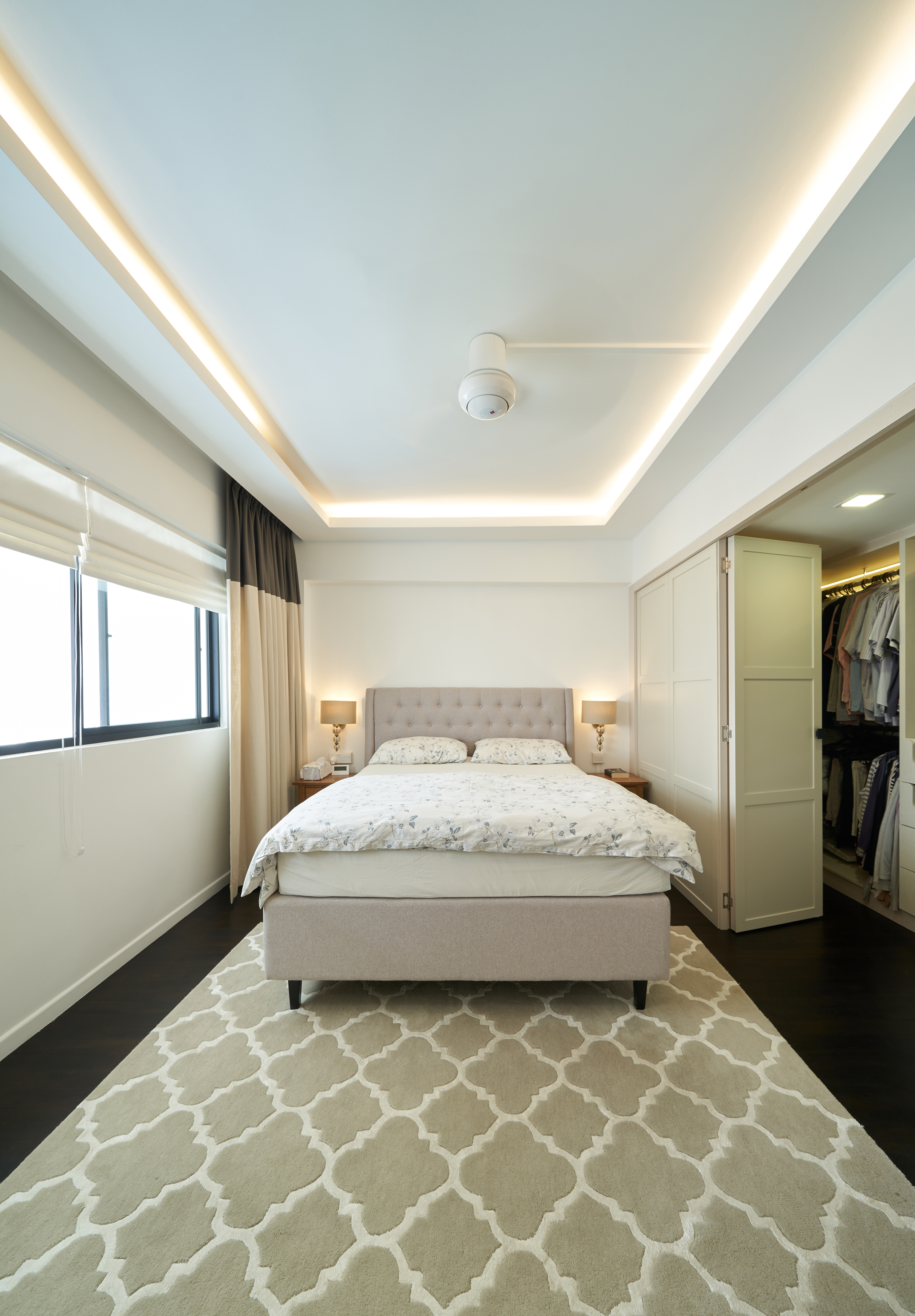 Modern Design - Bedroom - HDB Executive Apartment - Design by Ovon Design Pte Ltd