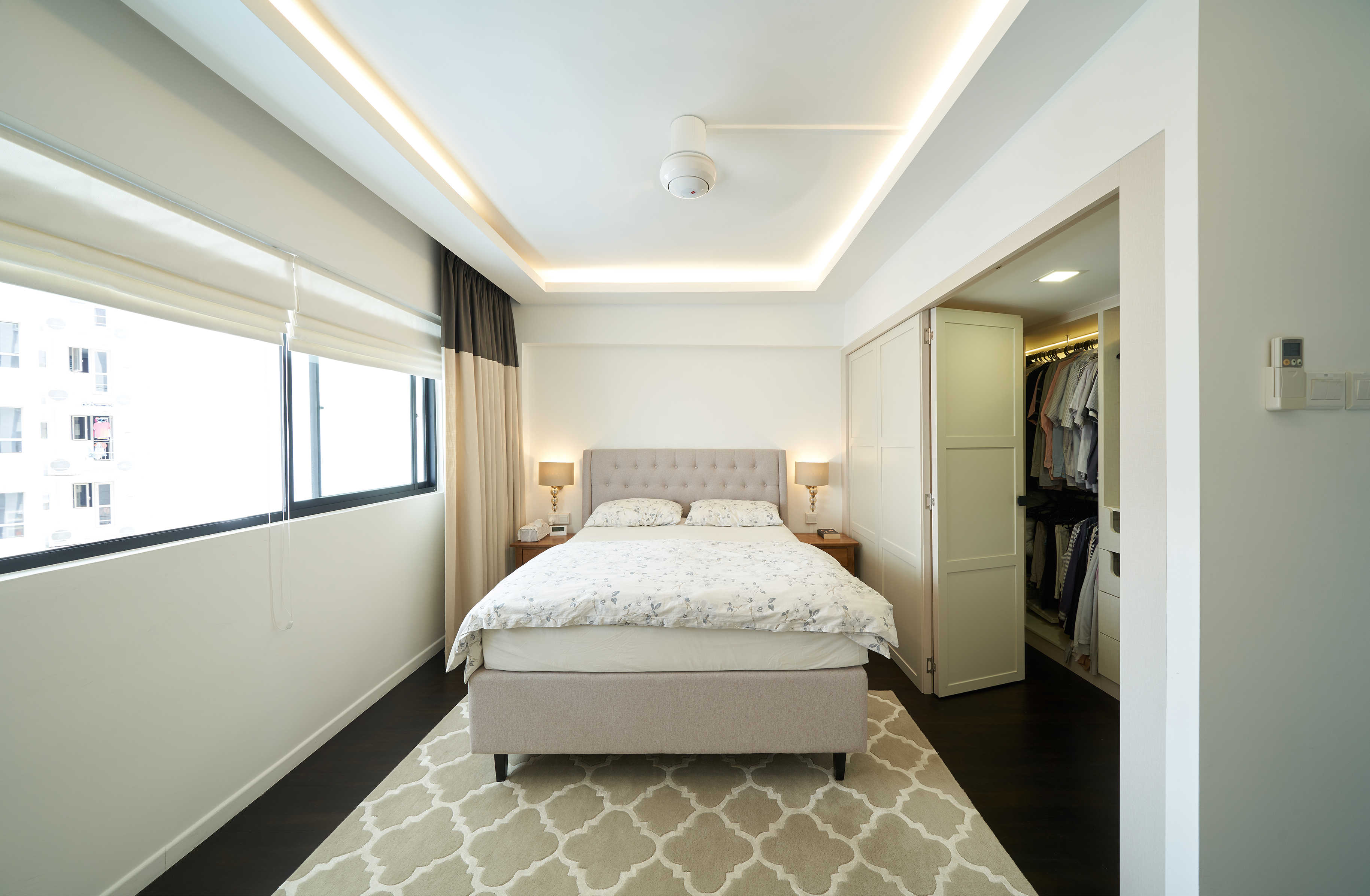 Modern Design - Bedroom - HDB Executive Apartment - Design by Ovon Design Pte Ltd