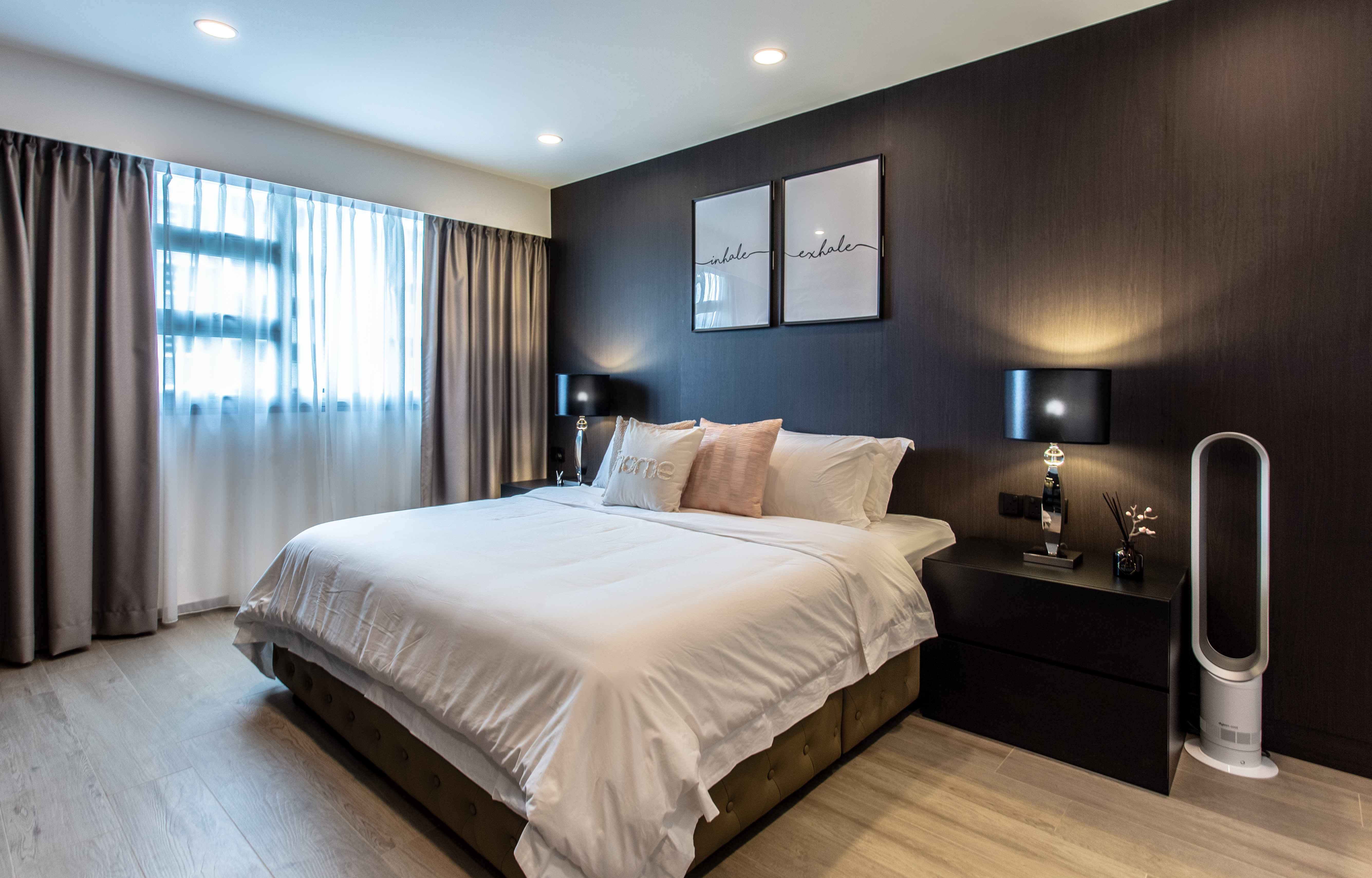 Contemporary Design - Bedroom - HDB 4 Room - Design by Ovon Design Pte Ltd