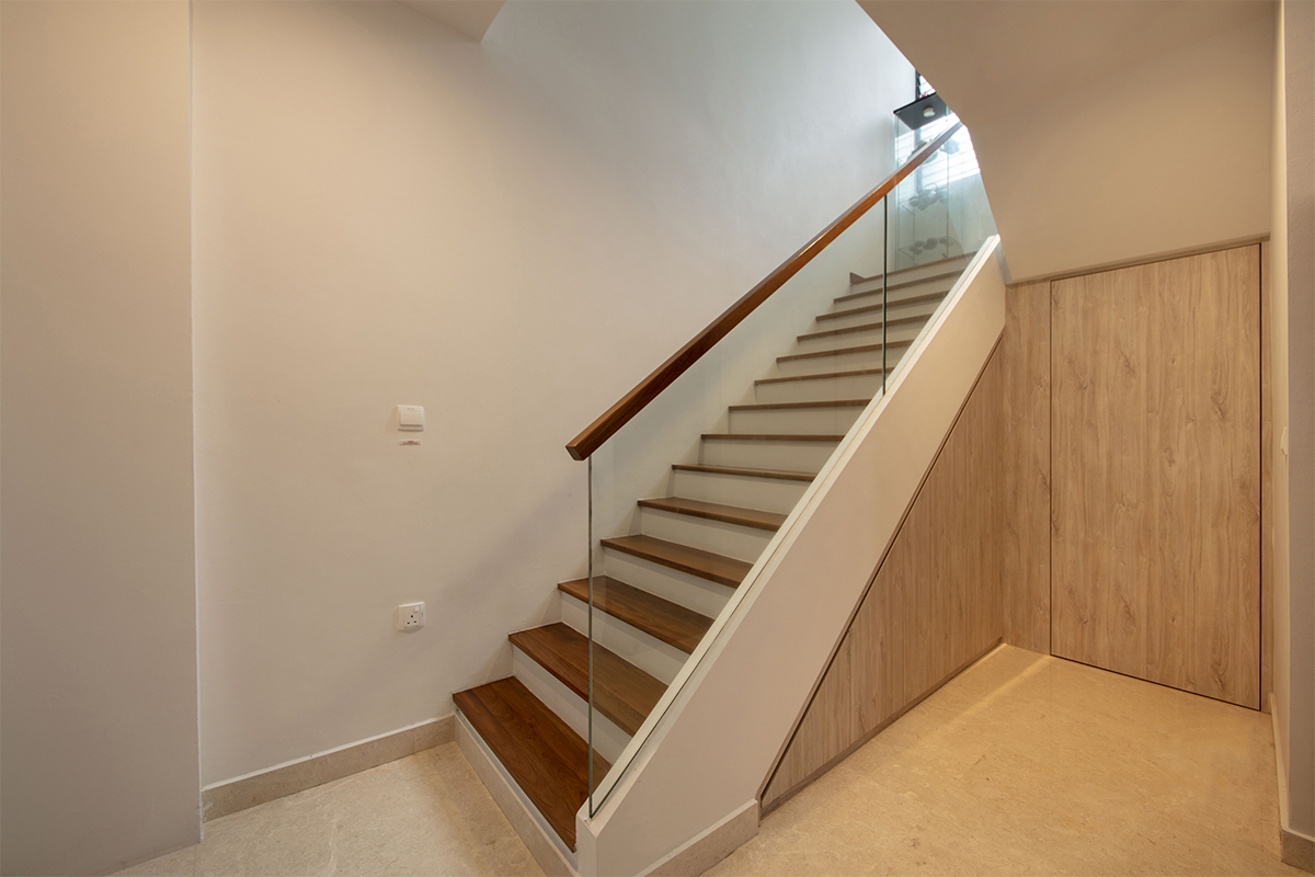 Contemporary Design - Living Room - Landed House - Design by Ovon Design Pte Ltd