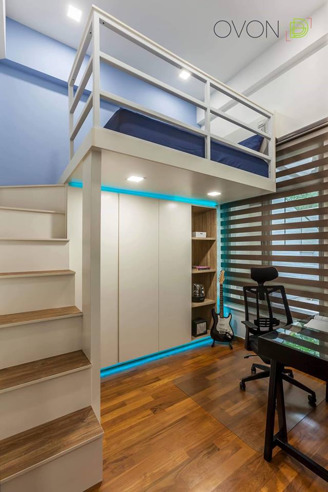 Contemporary Design - Bedroom - Condominium - Design by Ovon Design Pte Ltd